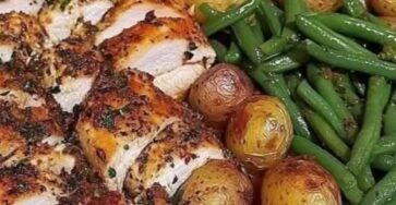 One-Pan Garlic Herb Chicken with Potatoes