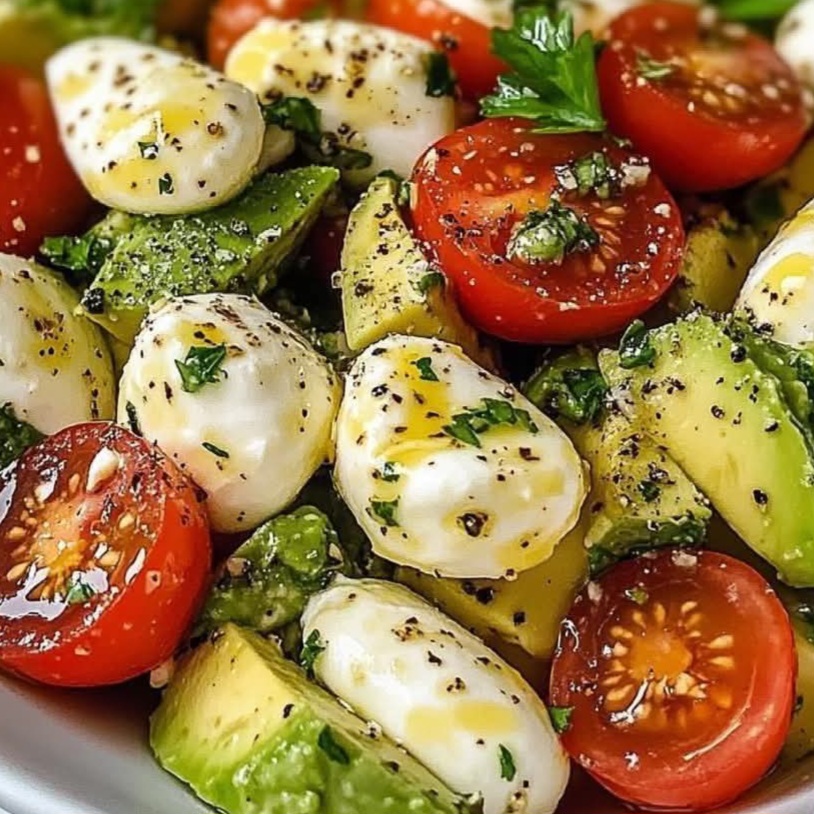 Creamy Avocado & Tomato Salad