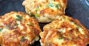 Irresistible Chicken Patties with Mozzarella