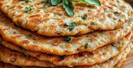 tasty and healthy High-Protein Gluten-Free Lentil Flatbread