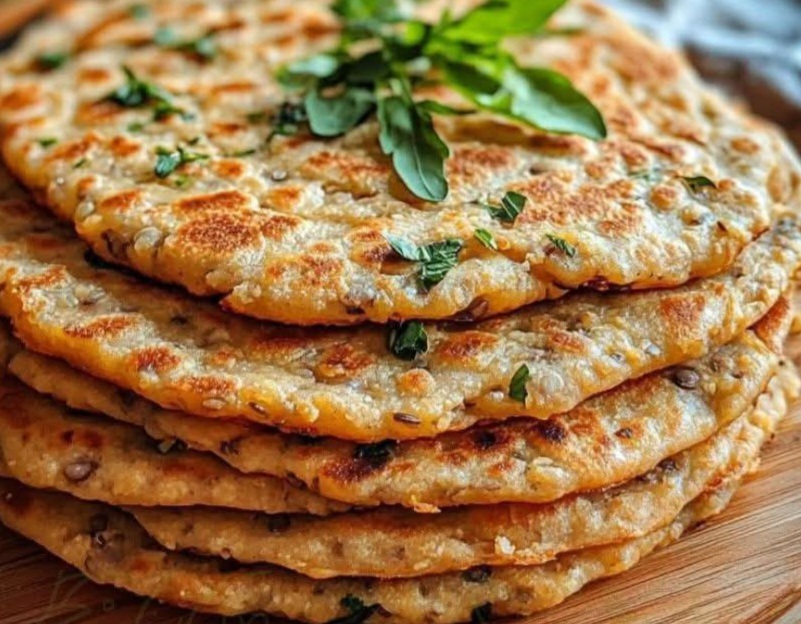 tasty and healthy High-Protein Gluten-Free Lentil Flatbread