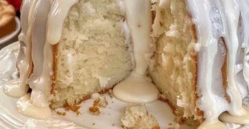 Glazed Coconut Bundt Cake