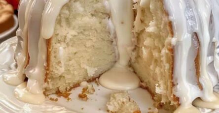 Glazed Coconut Bundt Cake