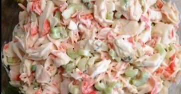 Creamy Crab and Surimi Salad