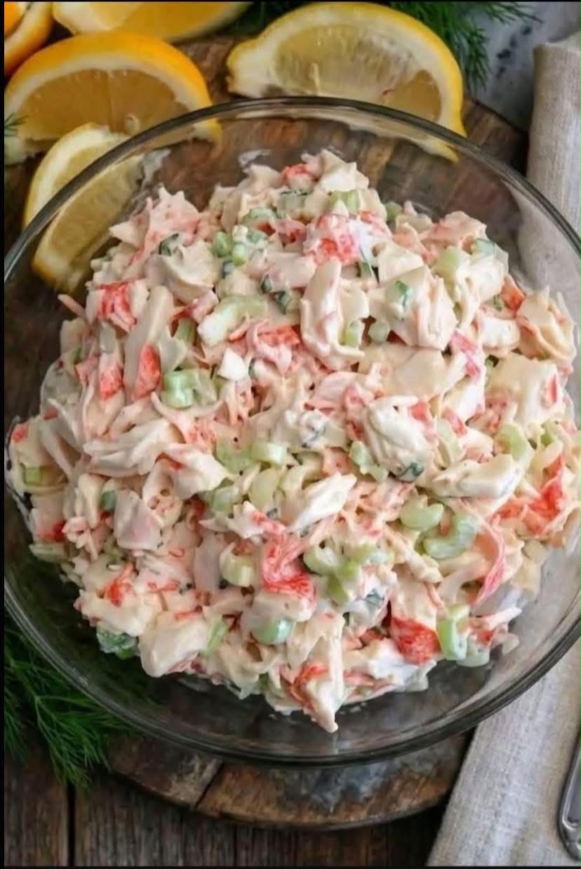 Creamy Crab and Surimi Salad