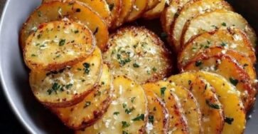 Sliced Baked Potatoes