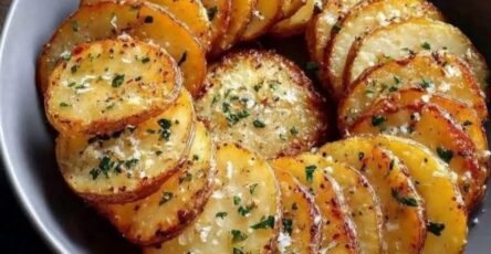 Sliced Baked Potatoes