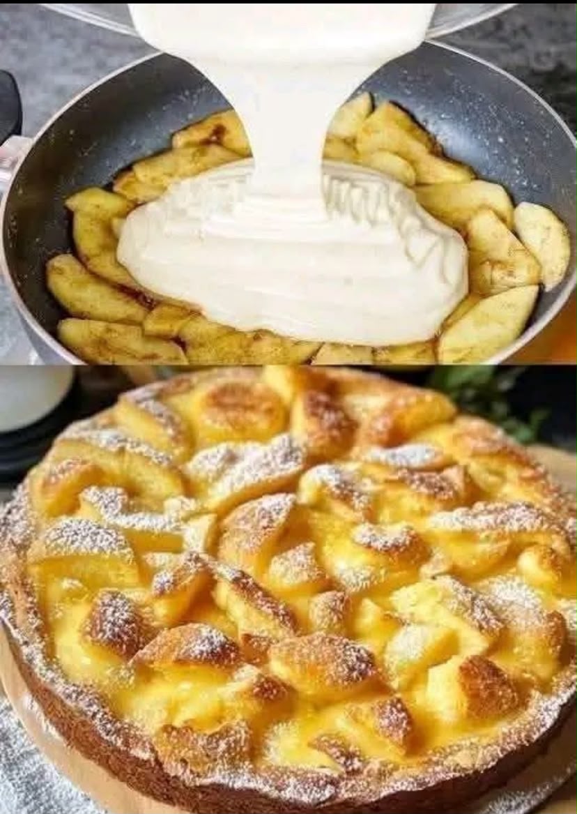 Skillet Apple Upside-Down Cake