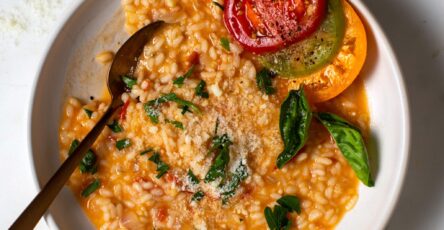 Fresh Tomato and Parmesan Risotto