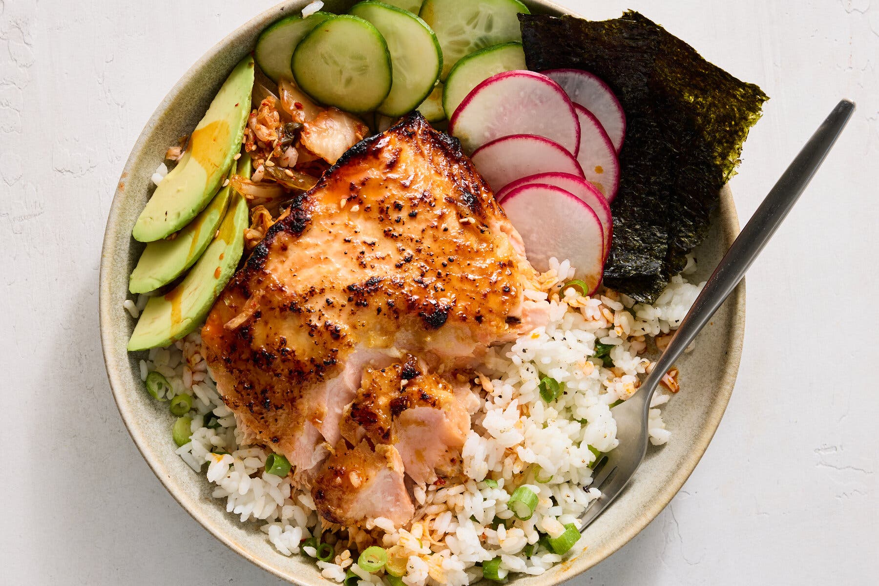 Miso Salmon Bowl