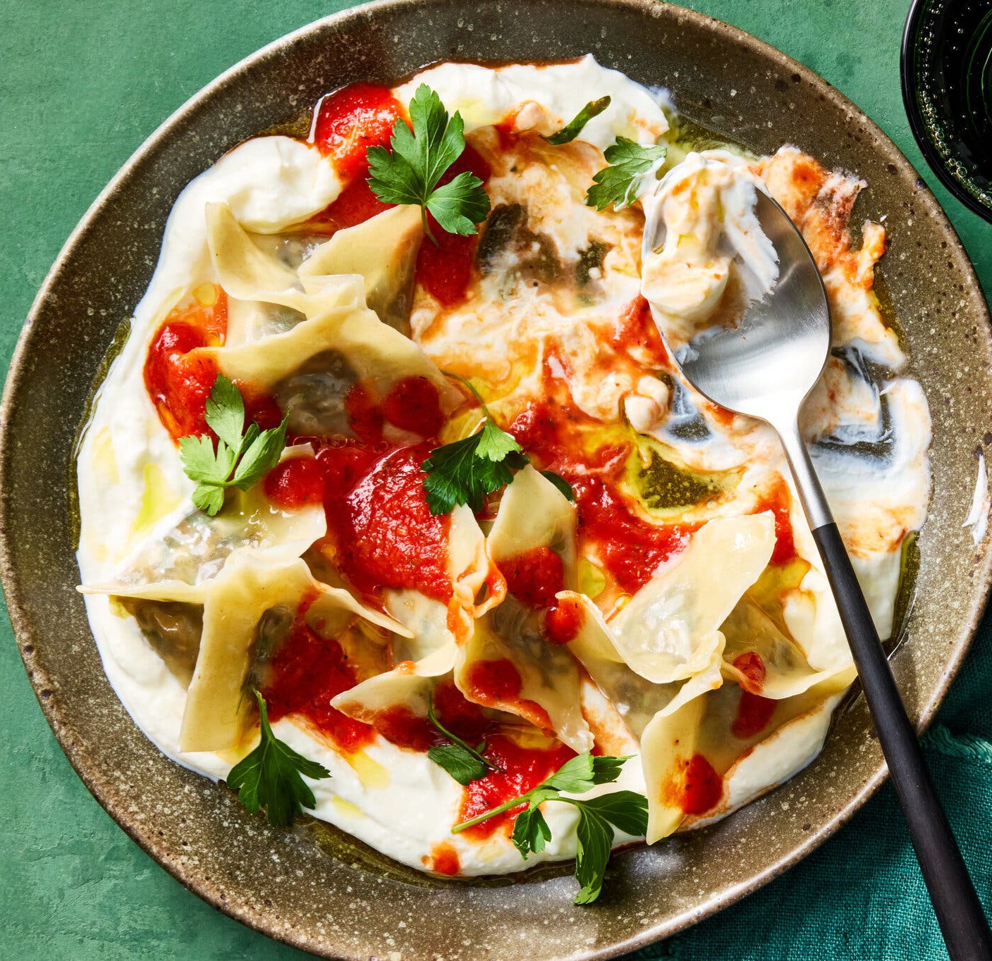 Mushroom manti