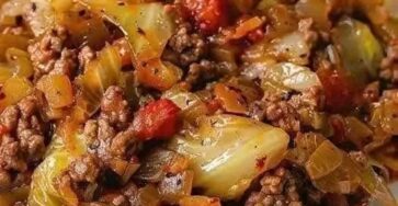 ground beef and cabbage