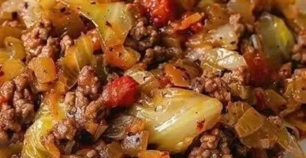 ground beef and cabbage