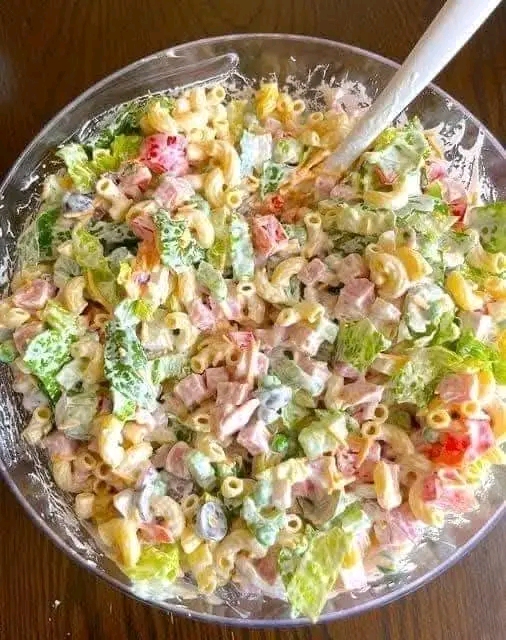 Loaded Macaroni Salad
