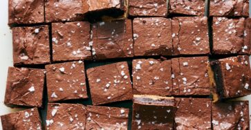 Fudgy Sea Salt Chocolate Brownies