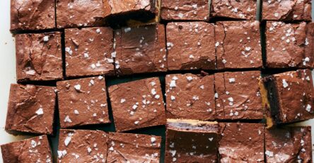 Fudgy Sea Salt Chocolate Brownies