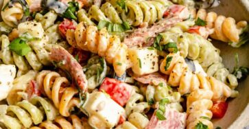 Creamy Italian Pasta Salad