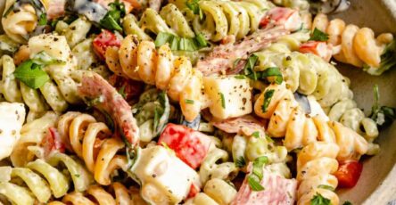 Creamy Italian Pasta Salad
