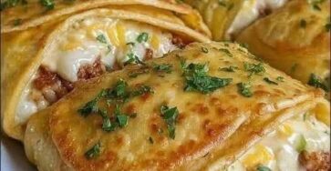 Baked Crepes Stuffed