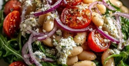 Tuscan White Bean and Arugula Salad