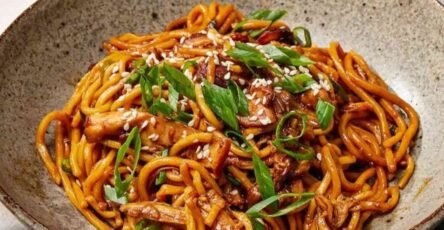 Chicken Yaki Udon Stir-Fry