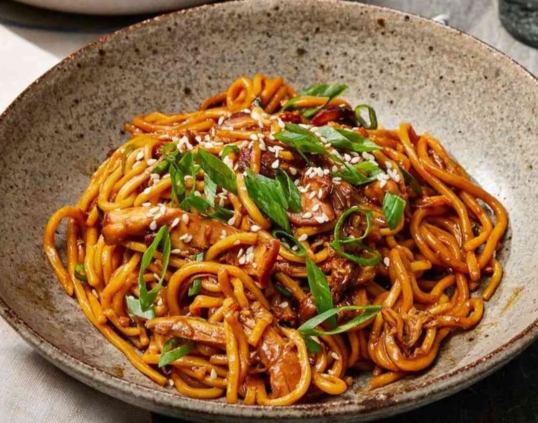Chicken Yaki Udon Stir-Fry