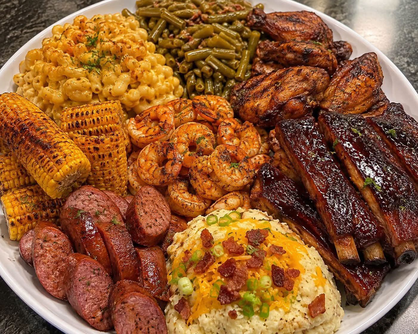 Backyard BBQ Feast Platter