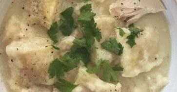 Hearty Chicken and Dumplings