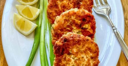 Crispy Golden Salmon Patties