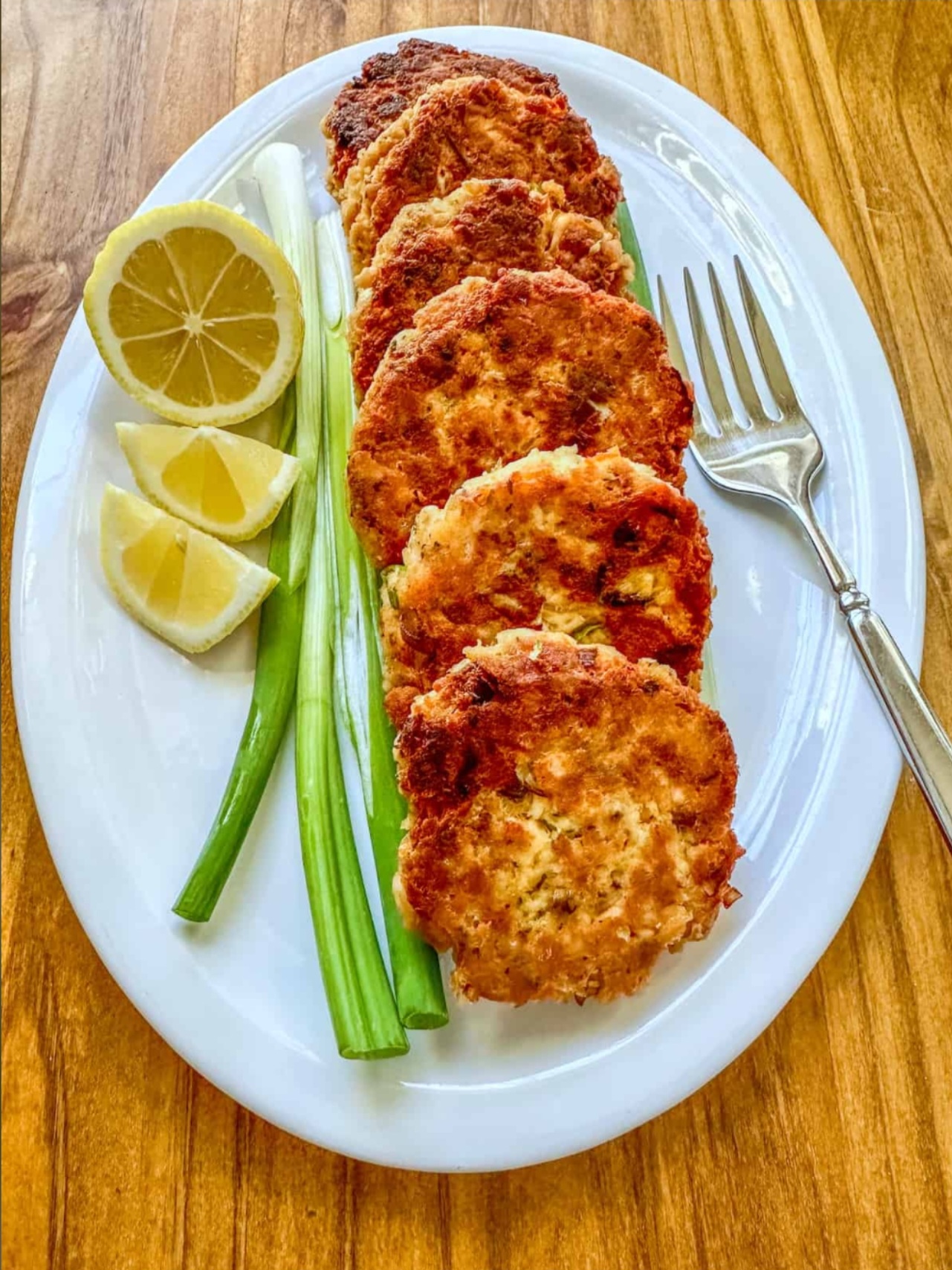 Crispy Golden Salmon Patties