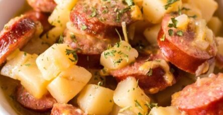 Smoked Sausage and Potato Skillet