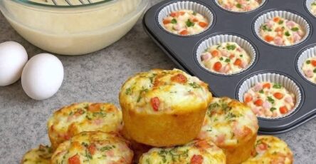 Veggie Omelet Muffins