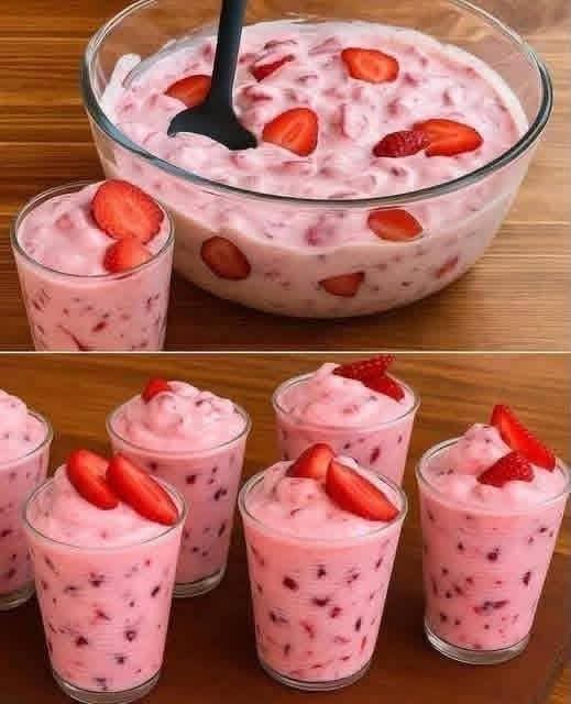 Creamy Strawberry Fluff Salad