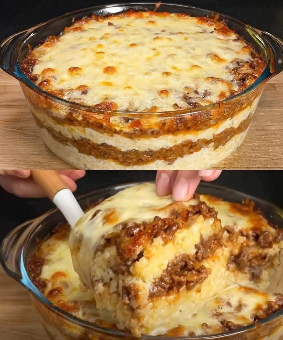 Cheesy Beef and Mashed Potato