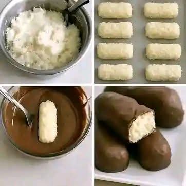 Zero-Carb Chocolate and Coconut Bars