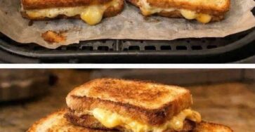 Air Fryer Grilled Cheese Sandwich