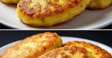 Crispy Cheesy Potato Patties