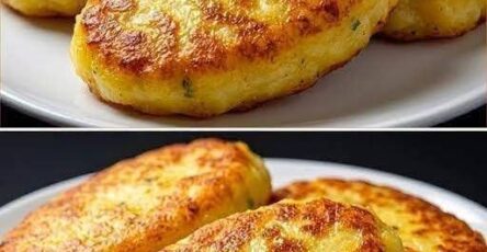 Crispy Cheesy Potato Patties