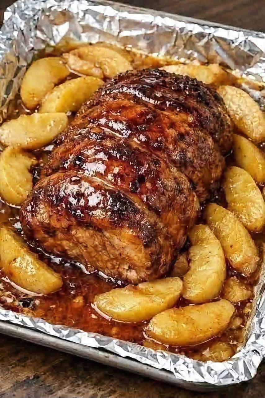 Glazed Roasted Beef