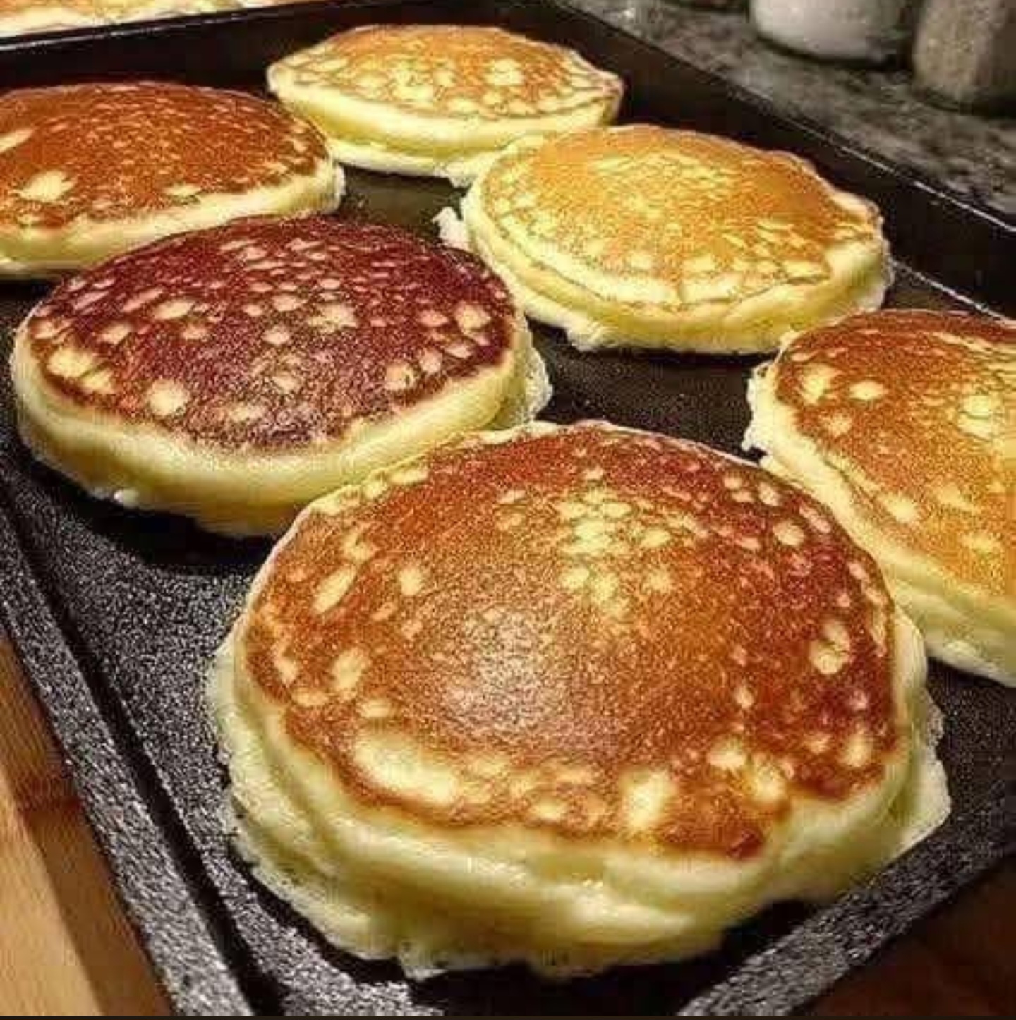 Fluffy Homemade Buttermilk Pancakes