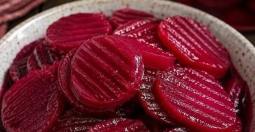 Classic Crinkle-Cut Pickled Beets