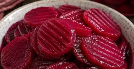 Classic Crinkle-Cut Pickled Beets