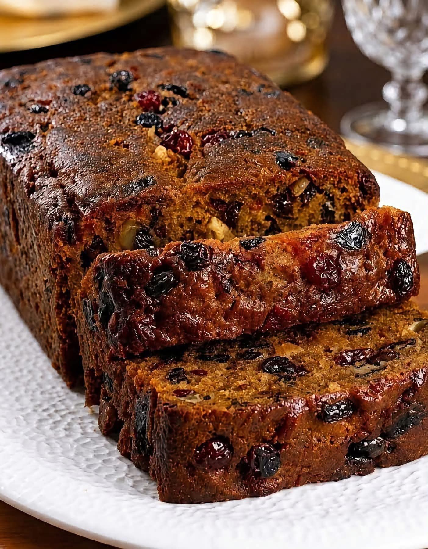 Classic Old-Fashioned Christmas Fruitcake